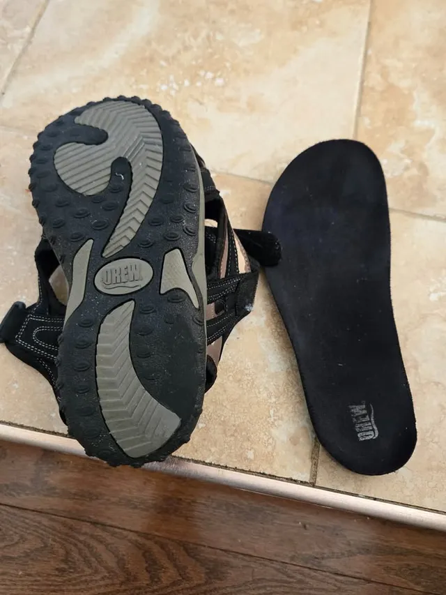 bottom of sandal